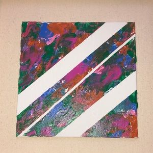 6 x 6 inch canvas acrylic painting